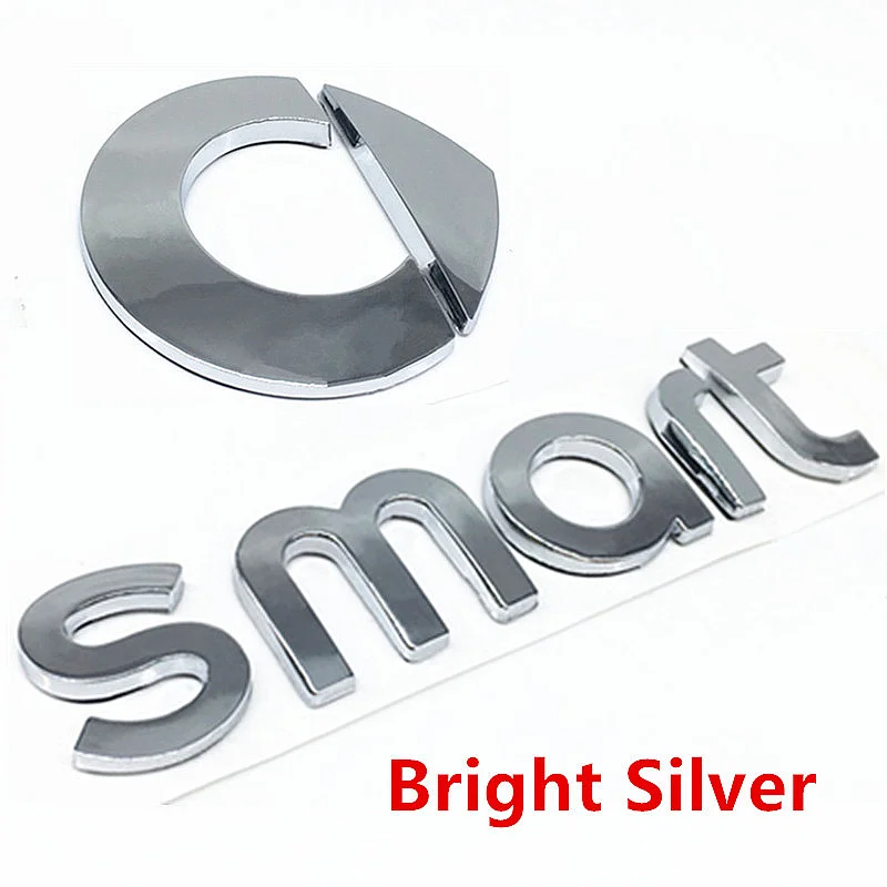 3D ABS серебристый черный автомобильный капот передний задний багажник знак