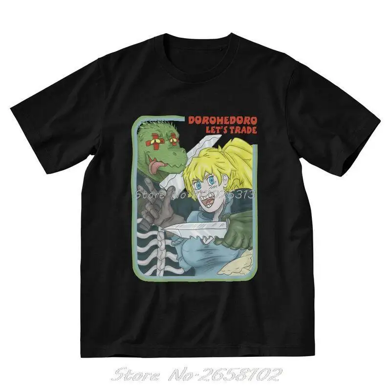

Dorohedoro T-shirt Men's Graphic T Shirt Short Sleeve Cotton Anime Manga Caiman Kaiman Nikaido Tshirt Cool Tees Tops