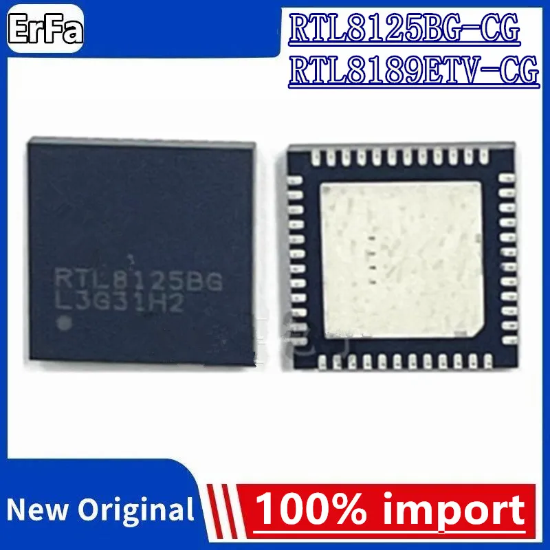 

5pcs 100% New RTL8189ETV-CG 8189ETV RTL8125BG-CG RTL8125BG TQFN48 TQFN32