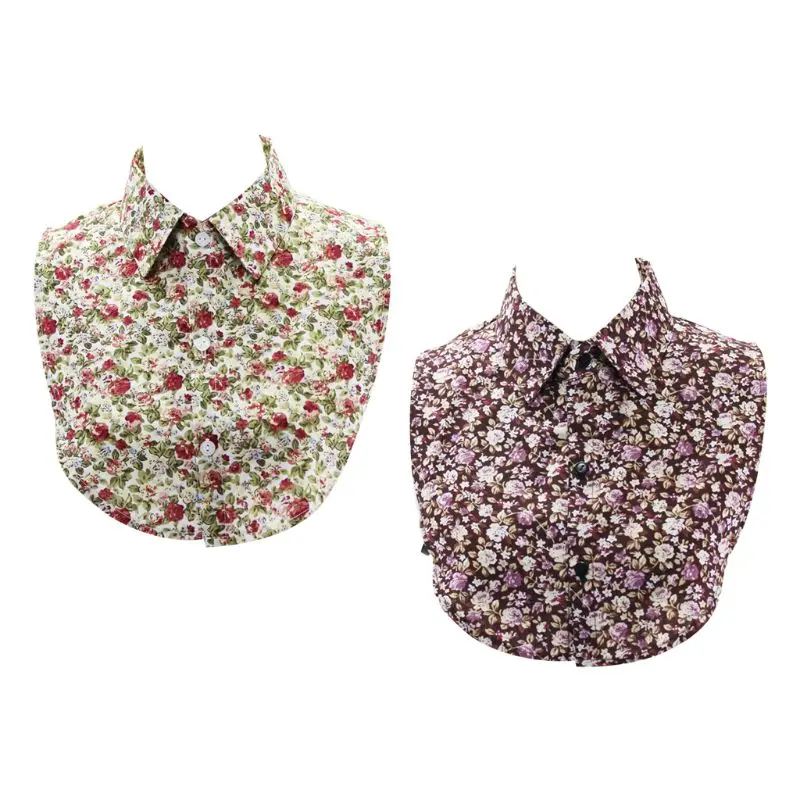 

Женская винтажная блузка на пуговицах, разноцветная декоративная блузка в европейском пасторальном стиле с цветочным принтом, Прямая пост...