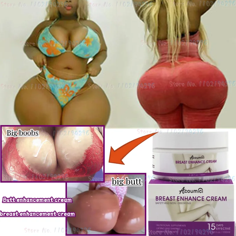 

Breast and Butt Enhancement Cream Effective Breast Enhancement Sexy Butt Enhancement Skin Firming Body Lotion