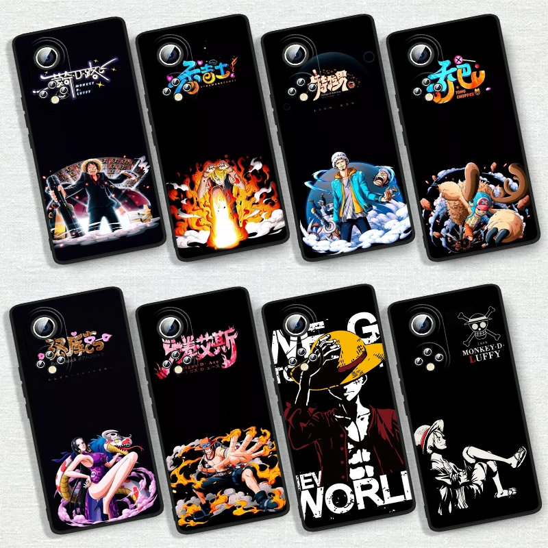 

One Piece Popular Anime Phone Case For Honor 60 50 30 30i 30S V30 X30i X20 10X X10 Play 5T Pro Plus Lite SE 5G Cover