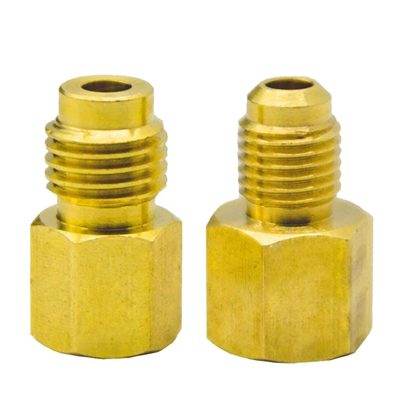 Адаптер для холодильника M1/4 Sae-F 5/16 с 6 шт латунными адаптерами 6015 R134A бак