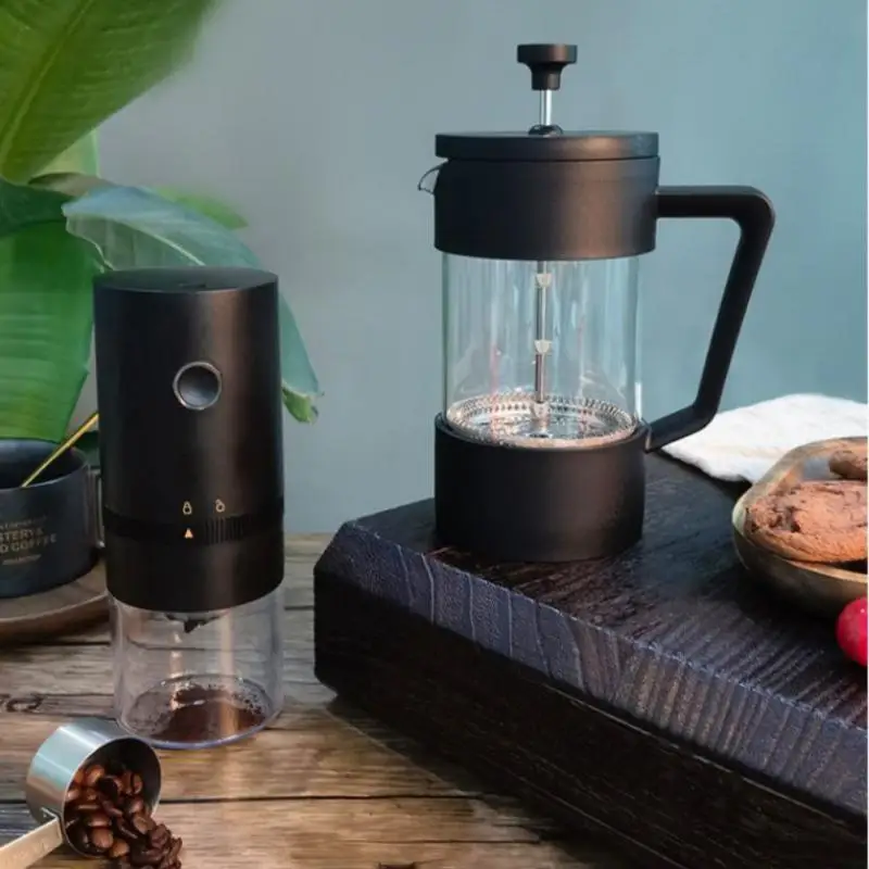 

Coffee Grinder Automatic USB Rechargeable Portable Coffee Bean Burr Grinders Mill Kitchen Tool Grinders Coffee Accessories