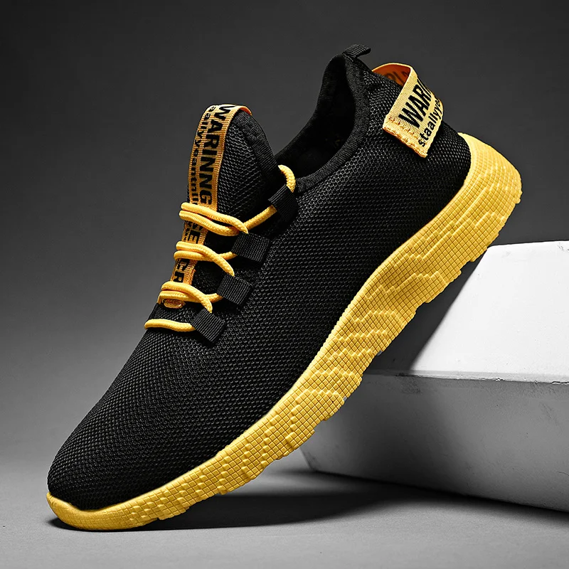

DR.EAGLE Men Trendy Sneakers Male Breathable Running Sports Shoes Lightweight Anti-Slip Footwear Drop Shipping Zapatillas Hombre