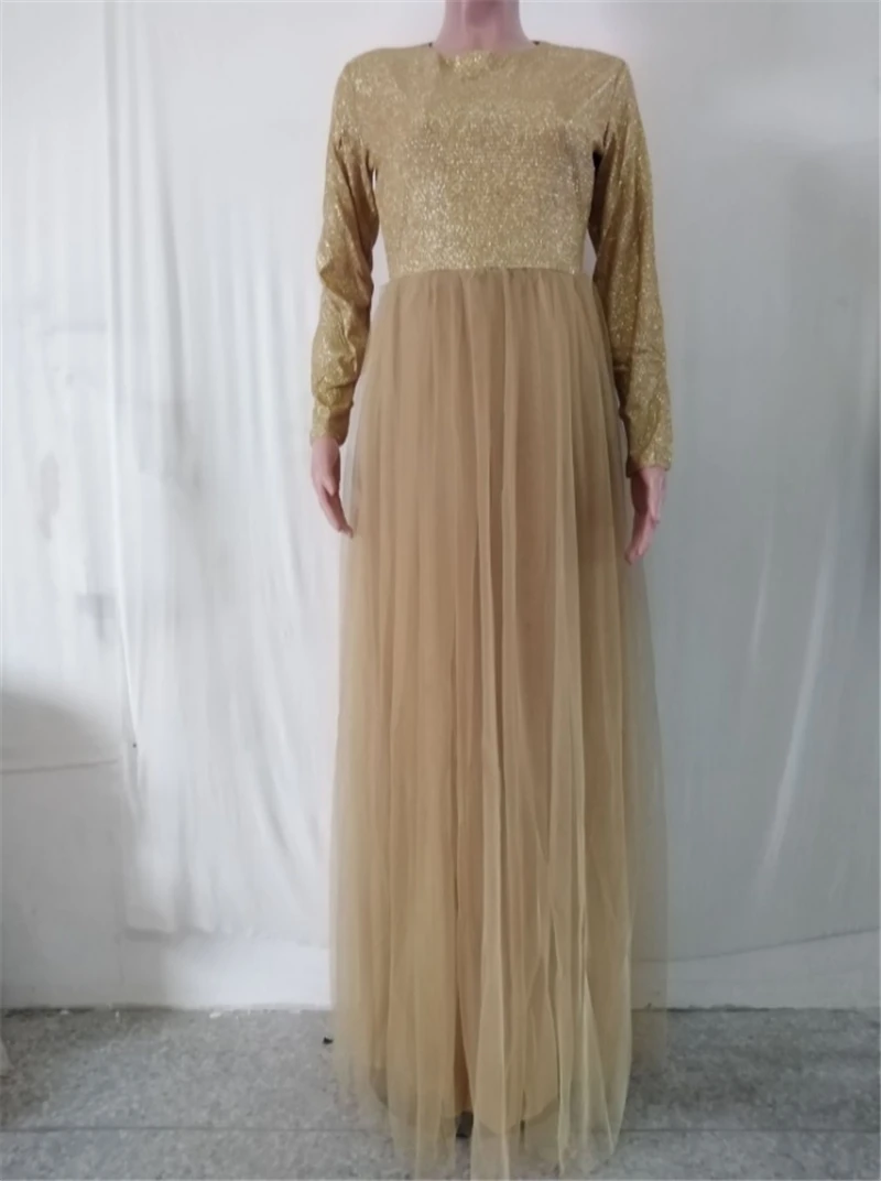 Abayas Slim Plus Size Full Dresses Muslim Costume Traditional Clothing Turkish Arabic Eid Mubarak Abaya Gown Women Dress