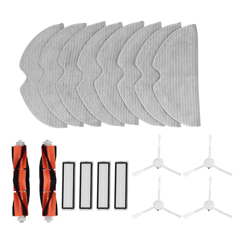 

Hepa Filter Main Side Brush Mop Cloth Fit For Dreame L10PRO/D9 Vacuum Cleaner Accessories