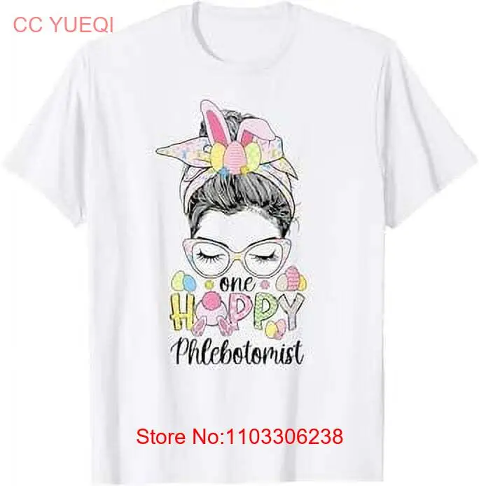 Phlebotomist Easter Bunny Phlebotomy Day T-Shirt