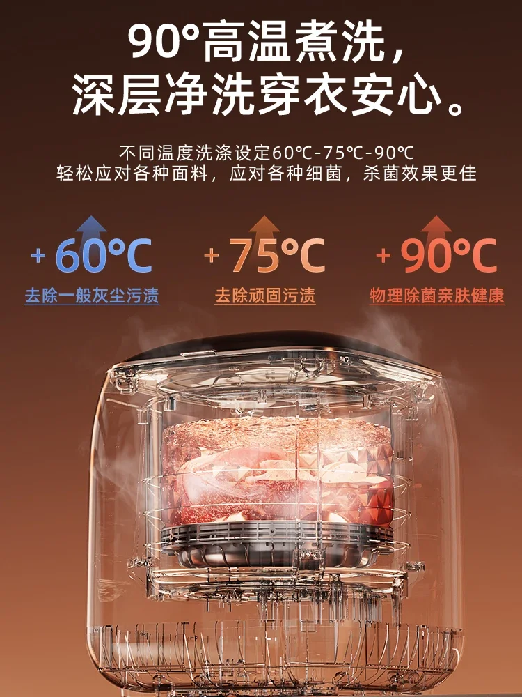 Портативная стиральная машина Royalstar 220 В-автоматическая очистка нижнего белья