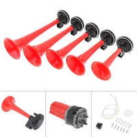 125db 5 dixie musical air horn compressor set dukes of hazzard with air tubing for general car truck boat train motorcycle ship