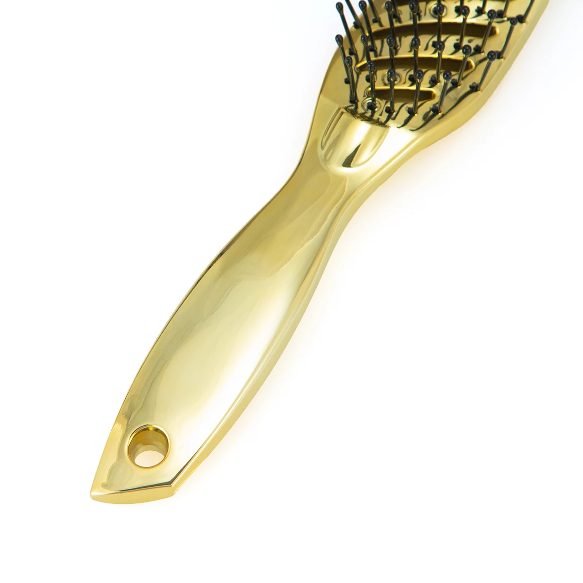 Autumnfish Пушистая Расческа для укладки Золотой Дополнительный Массажер кожи головы