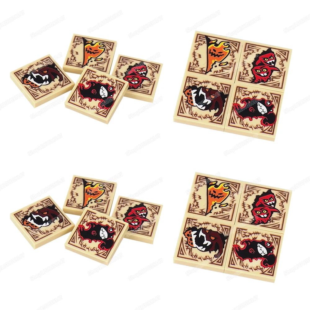 Модель демона 3068 печатные строительные блоки плитки волшебное предательство