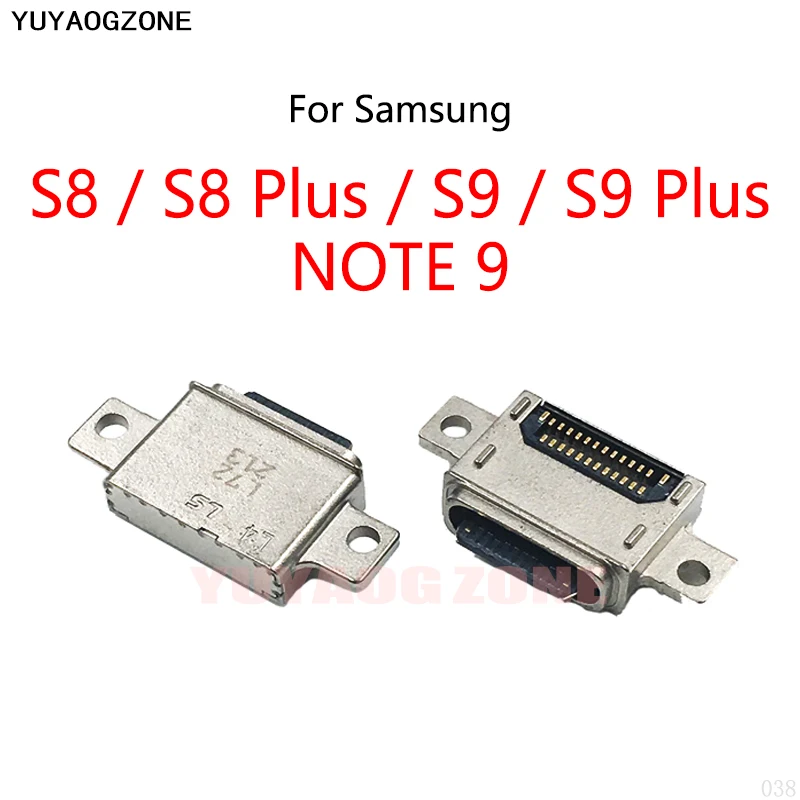 

2 шт./лот для Samsung S8 Plus G950 S8 + G955 S9 G960 S9 + G965 NOTE 9 N960 Type-C USB зарядная док-станция зарядный порт разъем