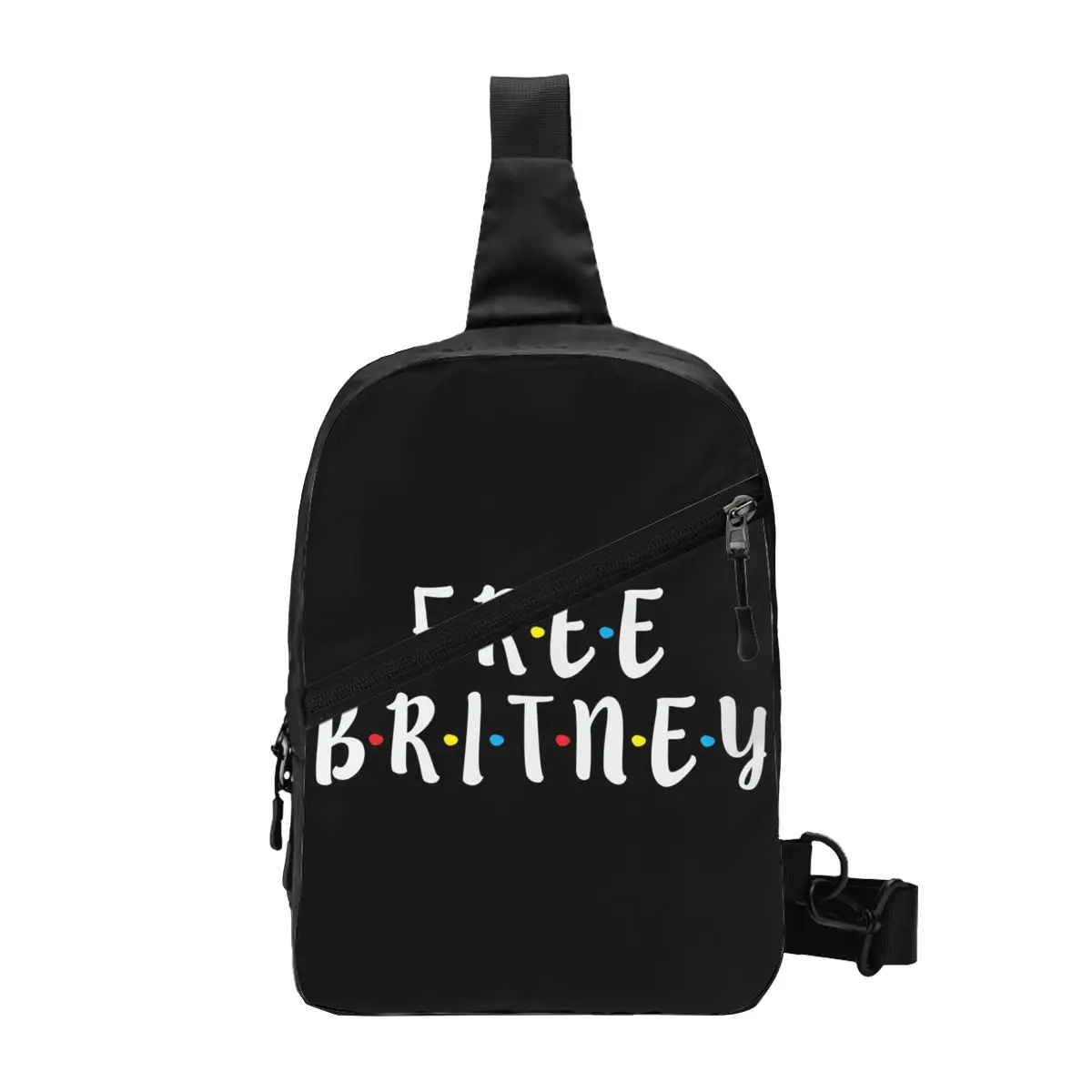 

Free Britney Movement Crossbody Bag Men paris lindsay freedom Phone Chest Bags Funny Bicycle Running Small Bag