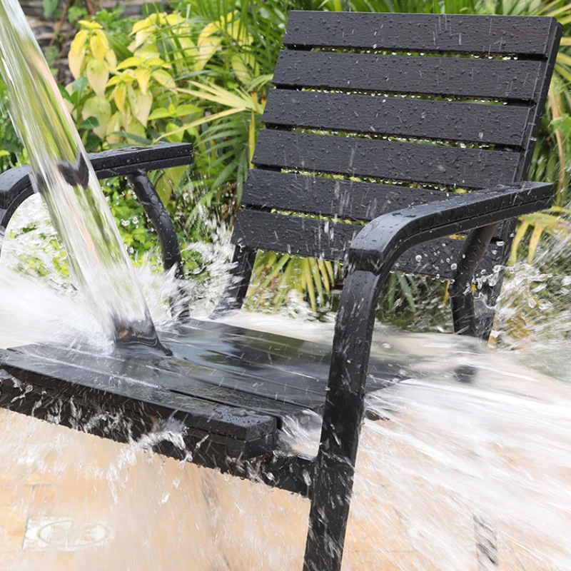 

New Dining Beach Patio Garden Chair Camping Lawn Accent Living Room Chairs Outdoor Balcony Chaise Jardin Garden Furniture WK50GC