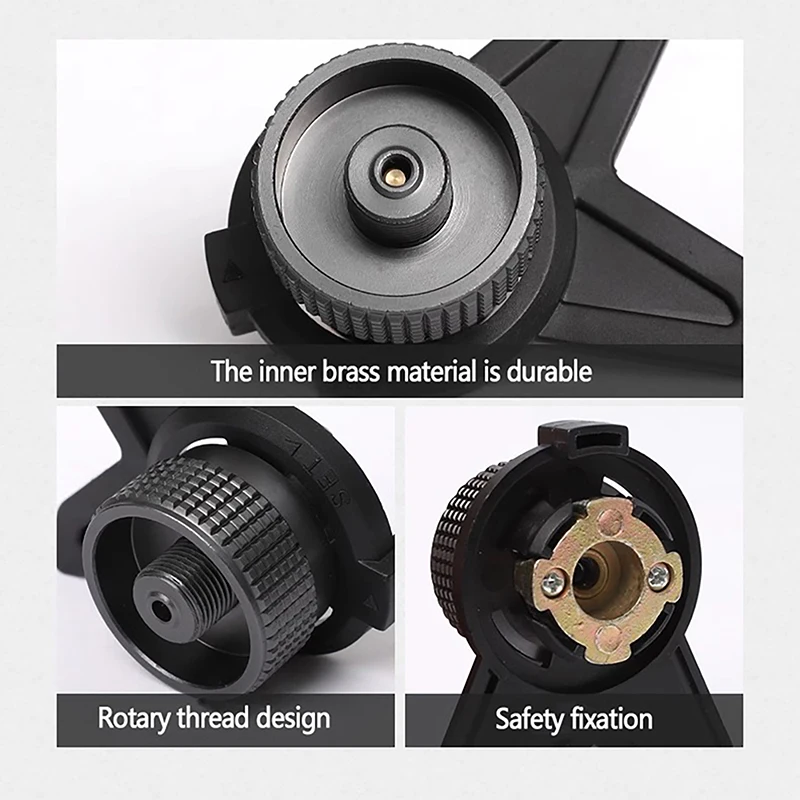 Адаптер для заправки газов с кронштейном