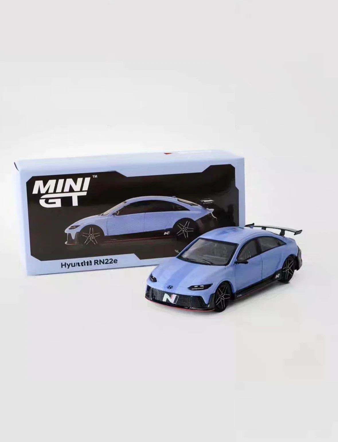 Литая под давлением модель автомобиля MINIGT 1:64 Hyun dai Rn22e/NV74 с корейским пределом