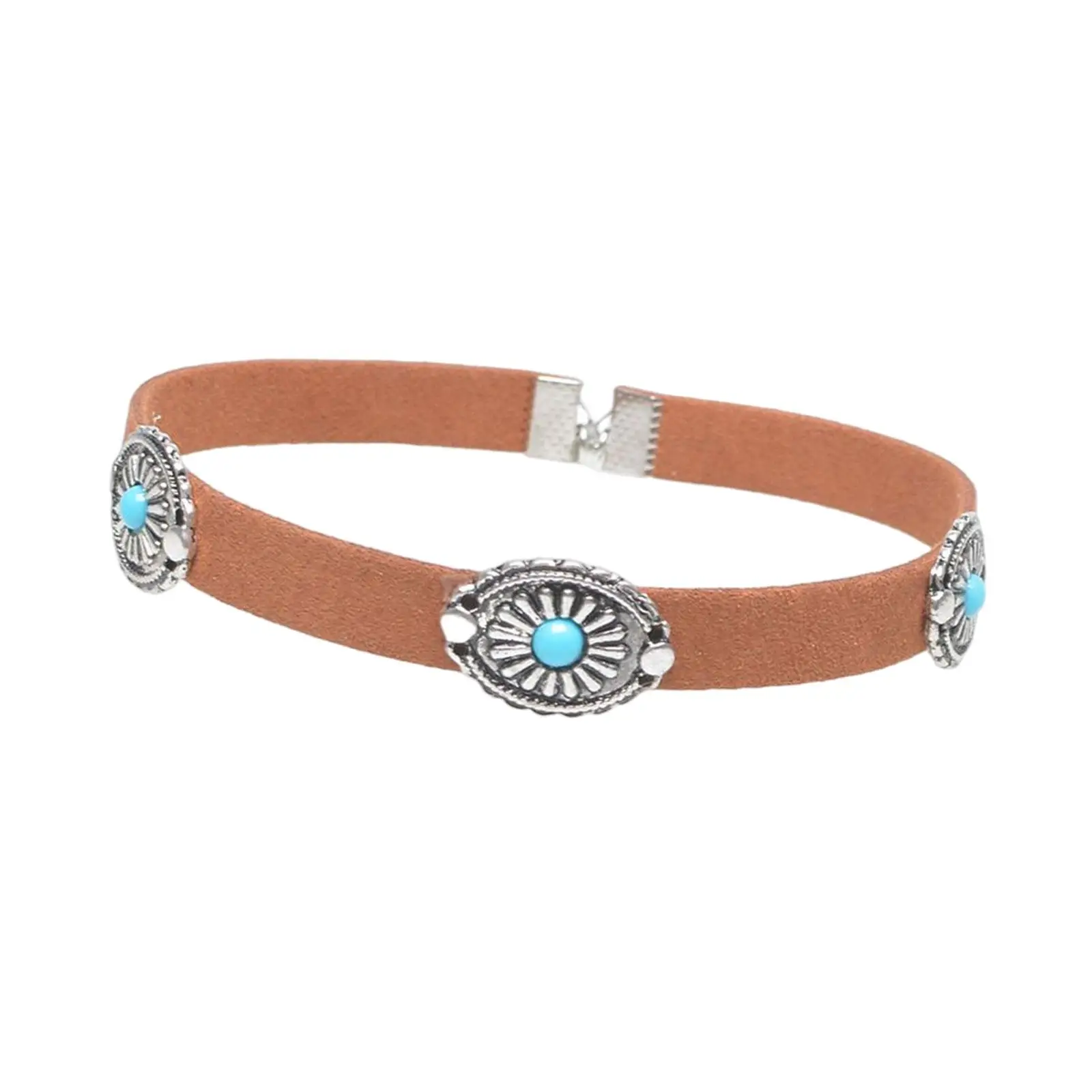 Богемное этническое колье-колье