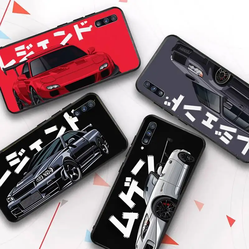 

JDM Tokyo Drift Sports Car Phone Case for Samsung Galaxy A 51 30s a71 Soft Silicone Cover for A21s A70 10 A30