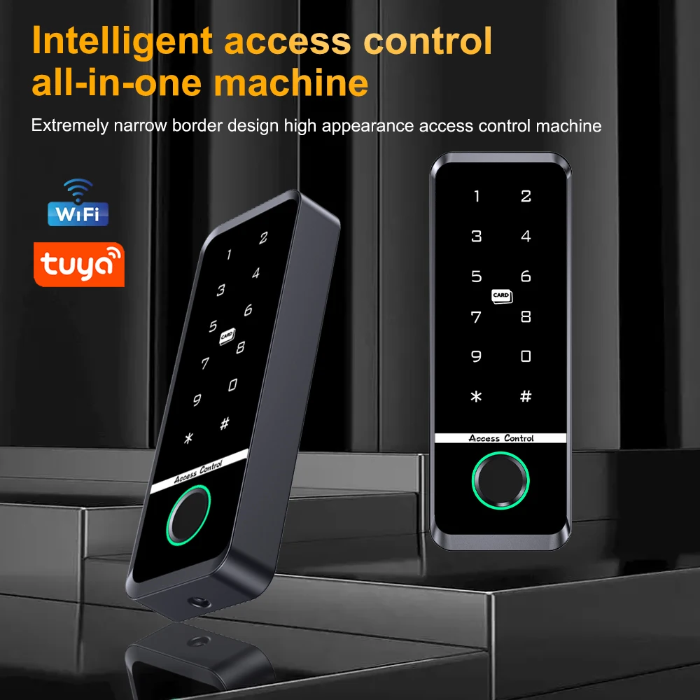 Система управления доступом по отпечатку пальца Tuya RFID умный электронный дверной