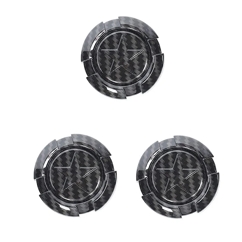 Накладка на дверной ключ с пентаграммой для Jeep Wrangler TJ JK JL и Gladiator JT 1997-2022 гг. из