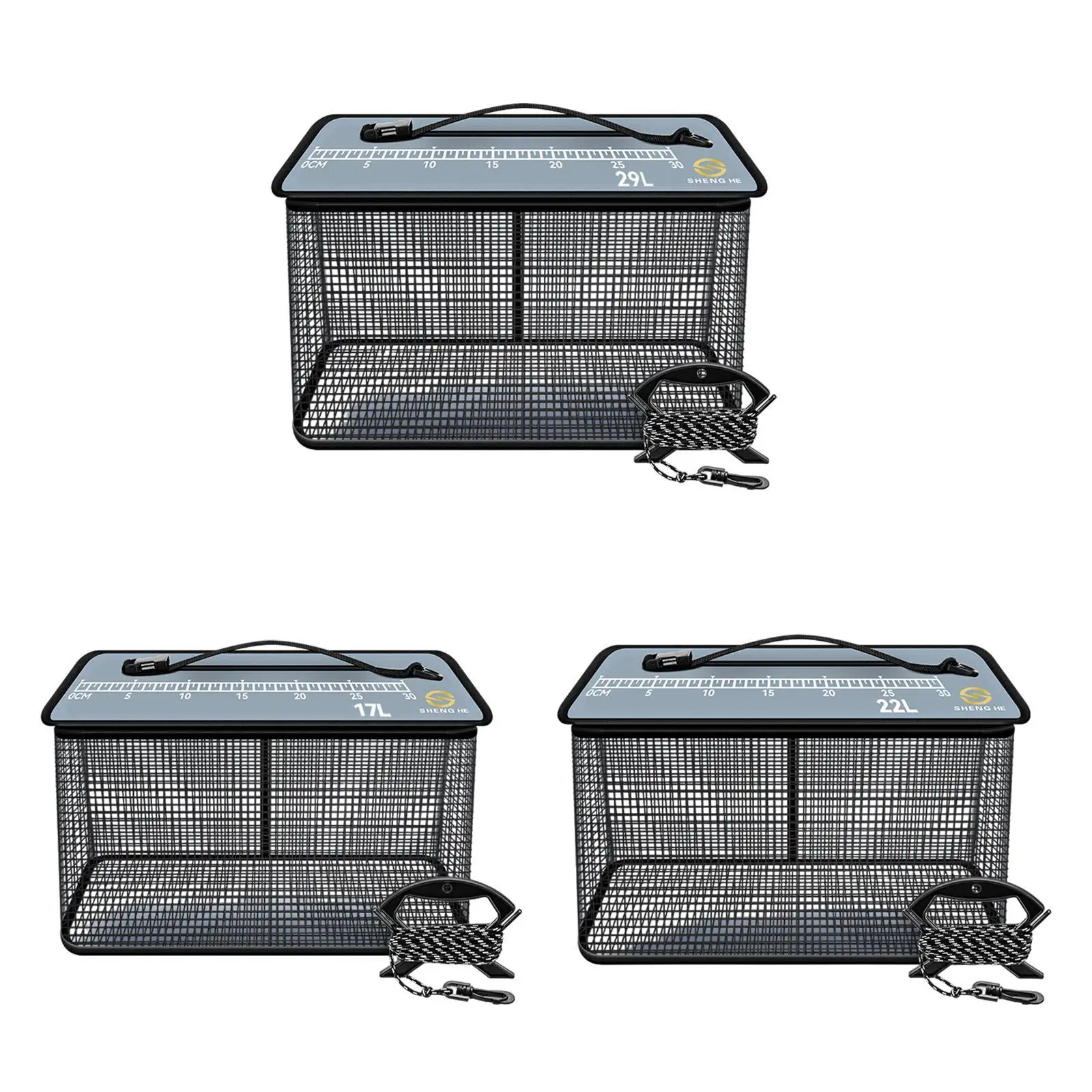 Рыболовная корзина рыболовное оборудование кастинговая сеть для живой рыбы