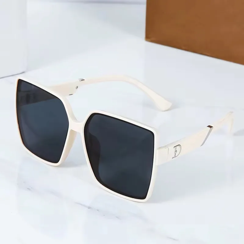 Солнцезащитные очки с буквой D для женщин и мужчин брендовый дизайн роскошная