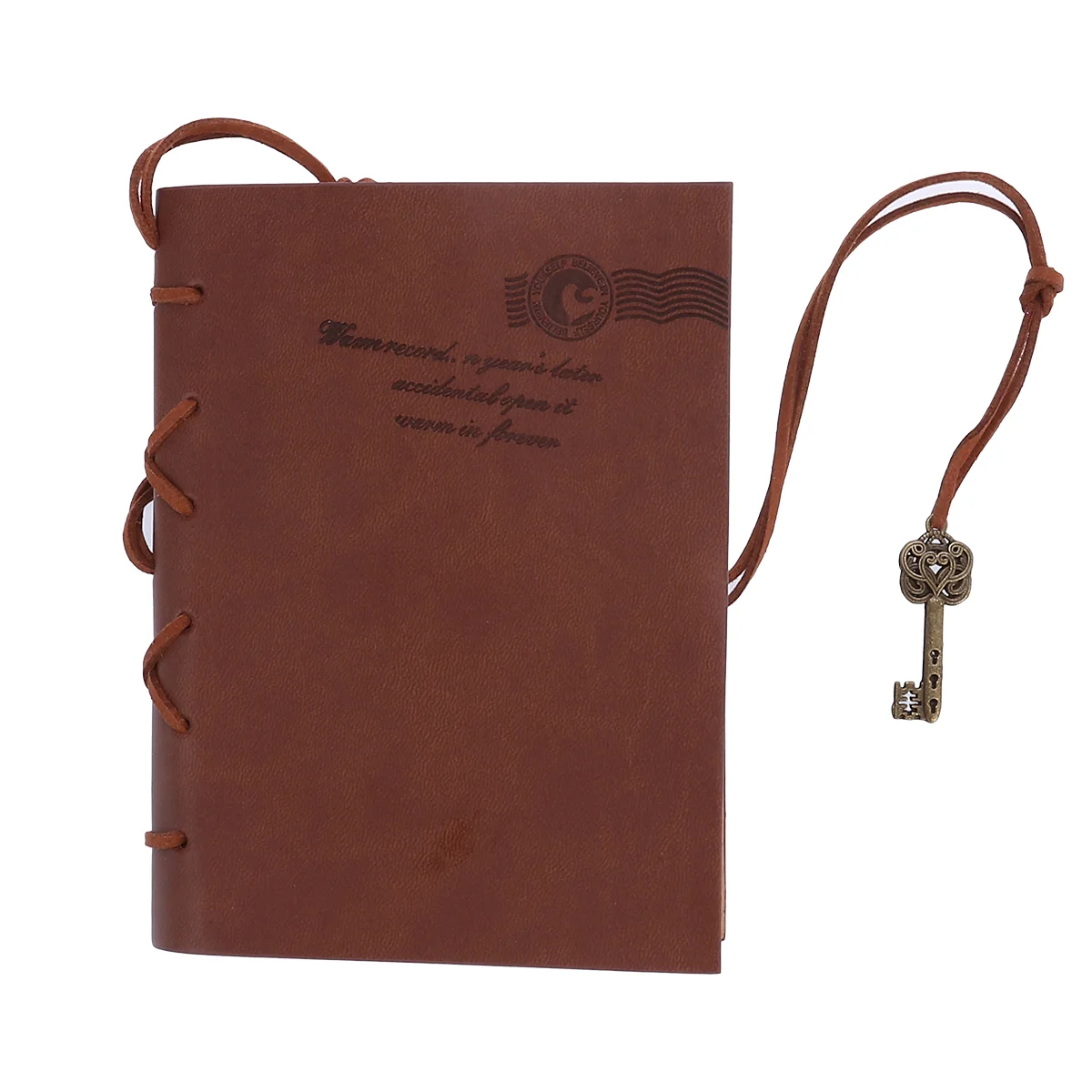 

1pc Notebook PU Cover String Simple Diary Journal Blank Book Sketchbook for