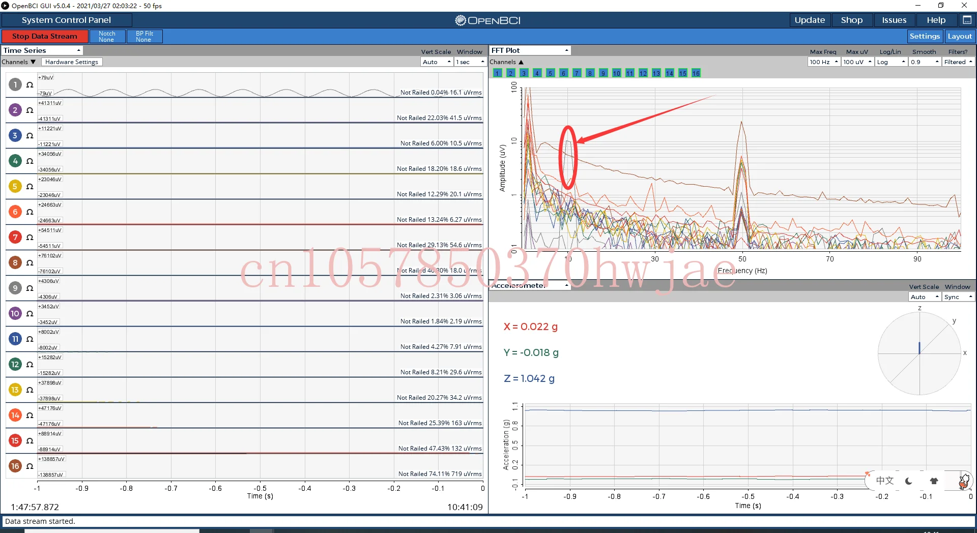 OpenBCI 16-канальная улучшенная версия Wi-Fi (коллекция EEG)