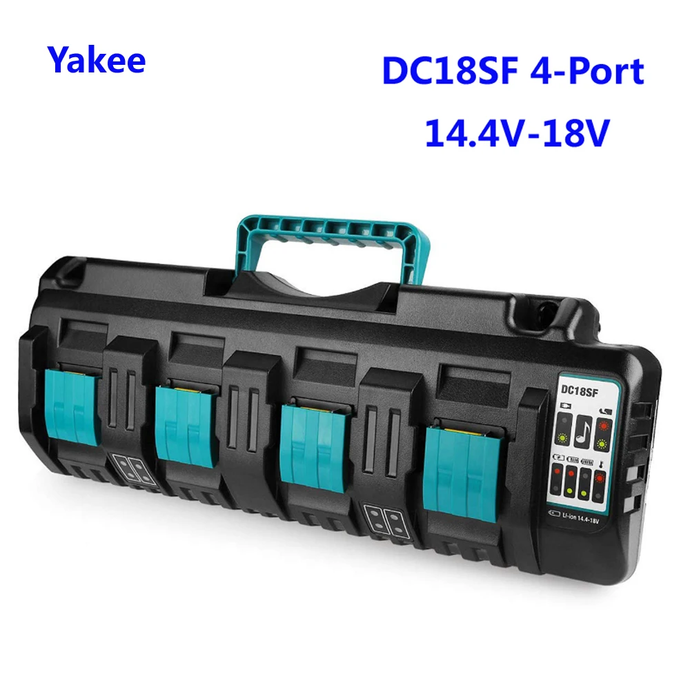 Зарядное устройство для литий-ионных аккумуляторов Yakee DC18SF 14 4 в 18 12 А порта