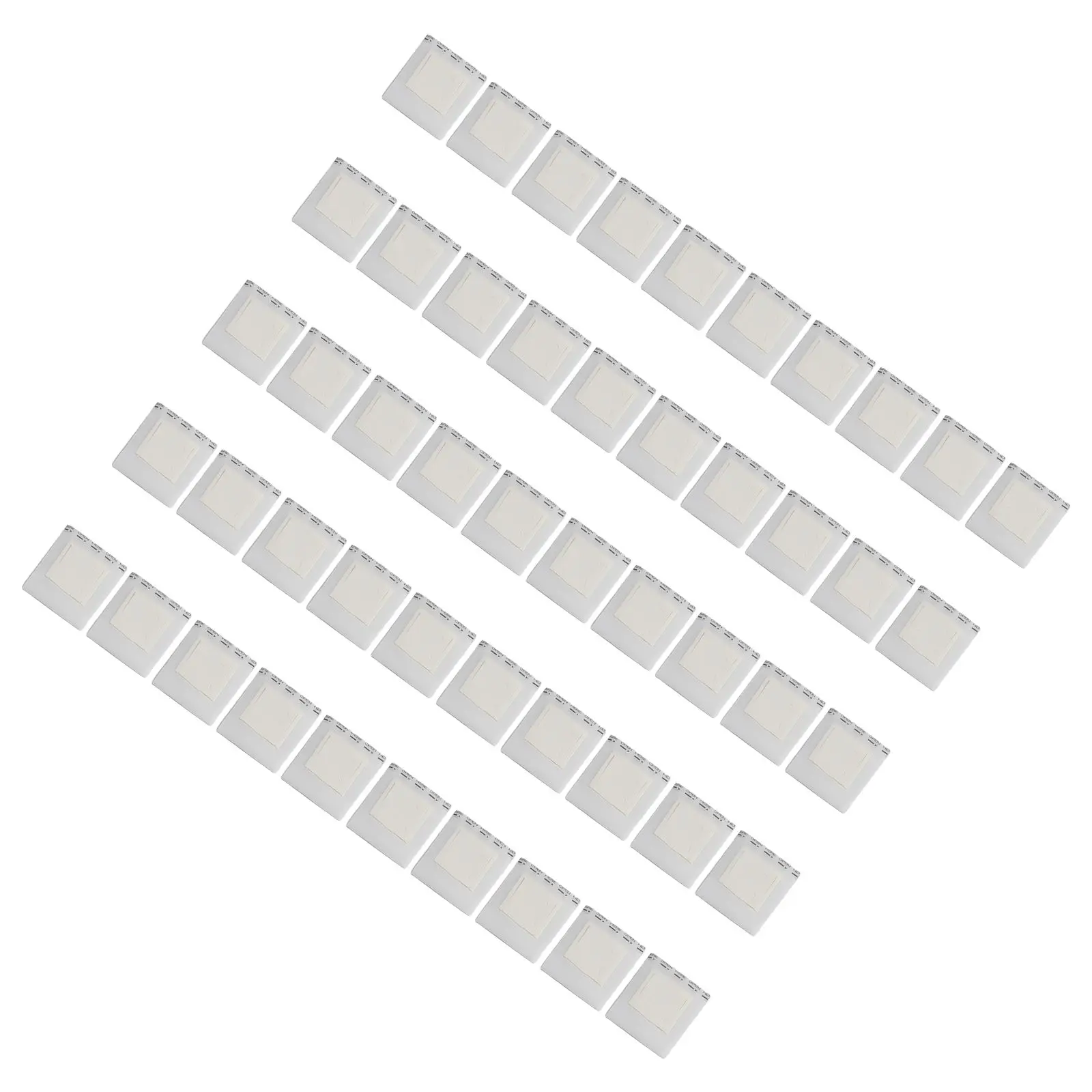50 шт. подвесной фильтр-мешок для ушей 74x90 мм одноразовый фильтр офиса дома на
