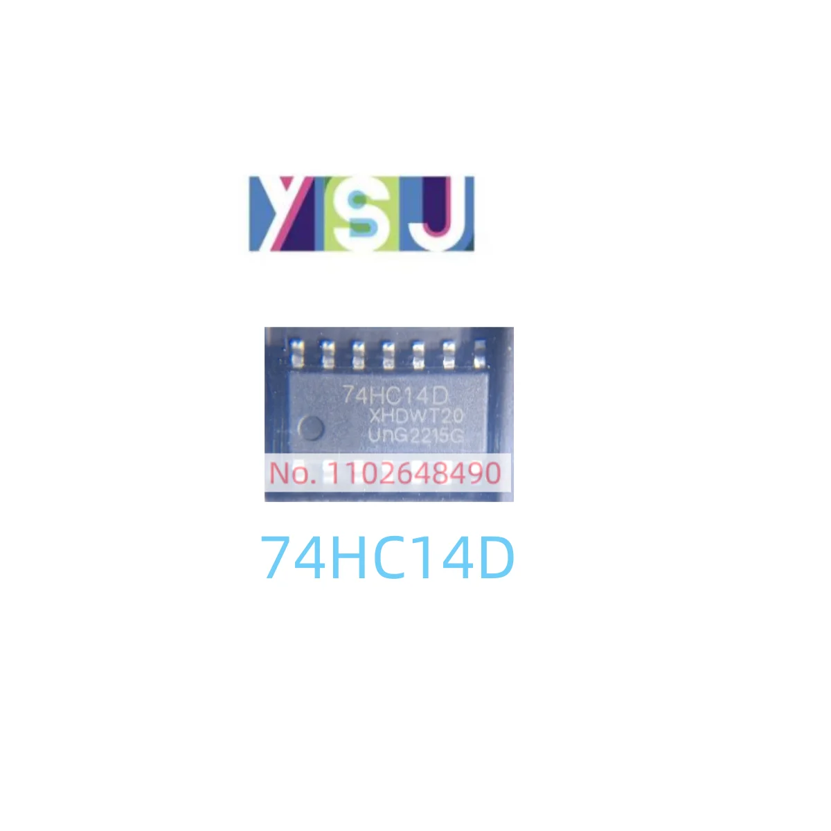 

74HC14D IC Brand New Microcontroller EncapsulationSMD-14