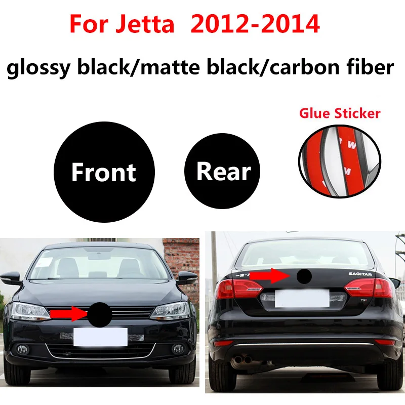 

Карбоновое волокно/матовый черный/глянцевый черный разборный передний значок гриля или Задняя эмблема наклейки для Jetta 2012-2014