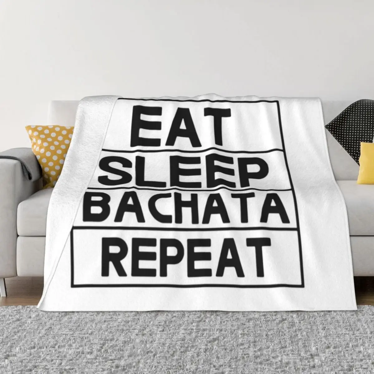 Eat Sleep Bachata Repeat Love Gift Premium Apparel Funny Holiday Xmas An Ultra-Soft Micro Fleece Blanket