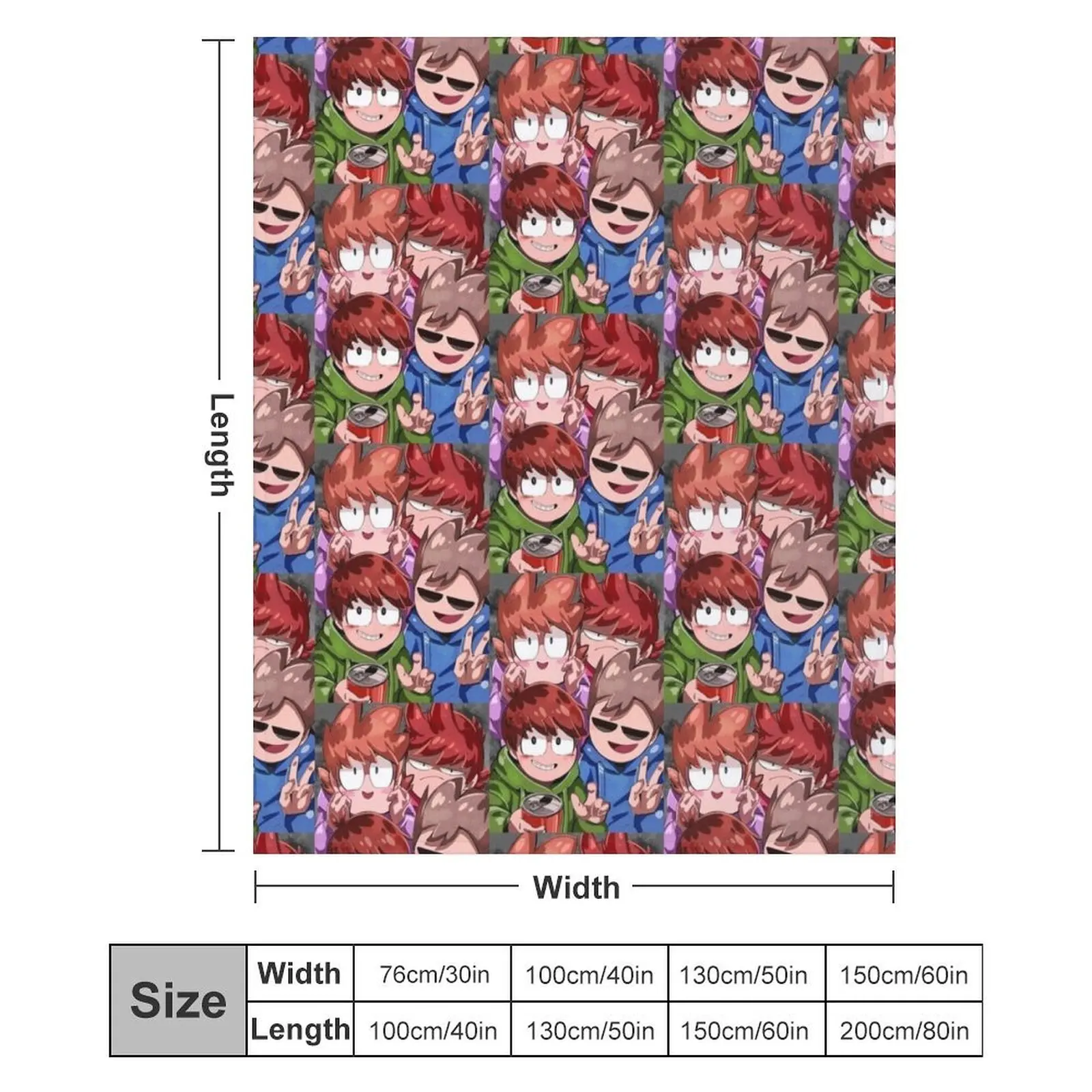 Одеяло Eddsworld