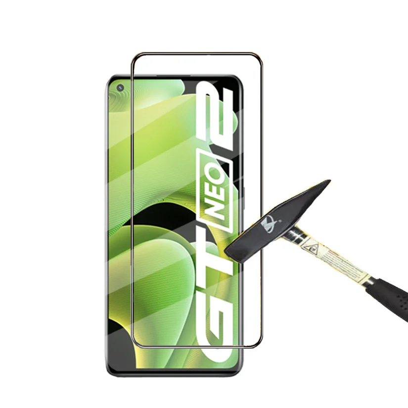 Realme GT Neo 2 3 9D Glass Realme 8 7 9 Pro 8i 9i Tempered Glass Realme GT Neo 2T 3T Screen Protector Realme GT Master Edition Smartphone Glasses Realmi 9 Pro Plus Hard Protective Film Realme GT2 Pro Neo2
