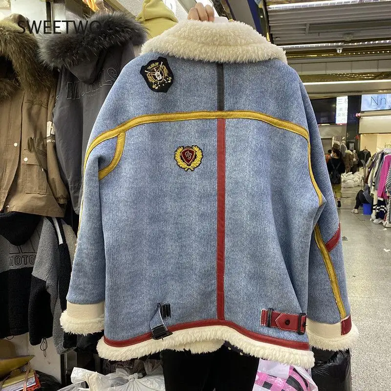 Coats Jackets Women Faux Fur Teddy Outerwear Female Overcoat Bomber Jacket Winter Coat Fashion Vintage Suit Harajuku Gothic 2022