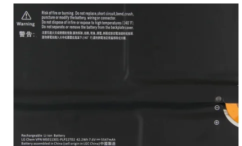 OEM-аккумулятор G3HTA005H G3HTA009H для Surface Pro 3 Pro3 42 2 Втч 7 6 В 5547 мАч