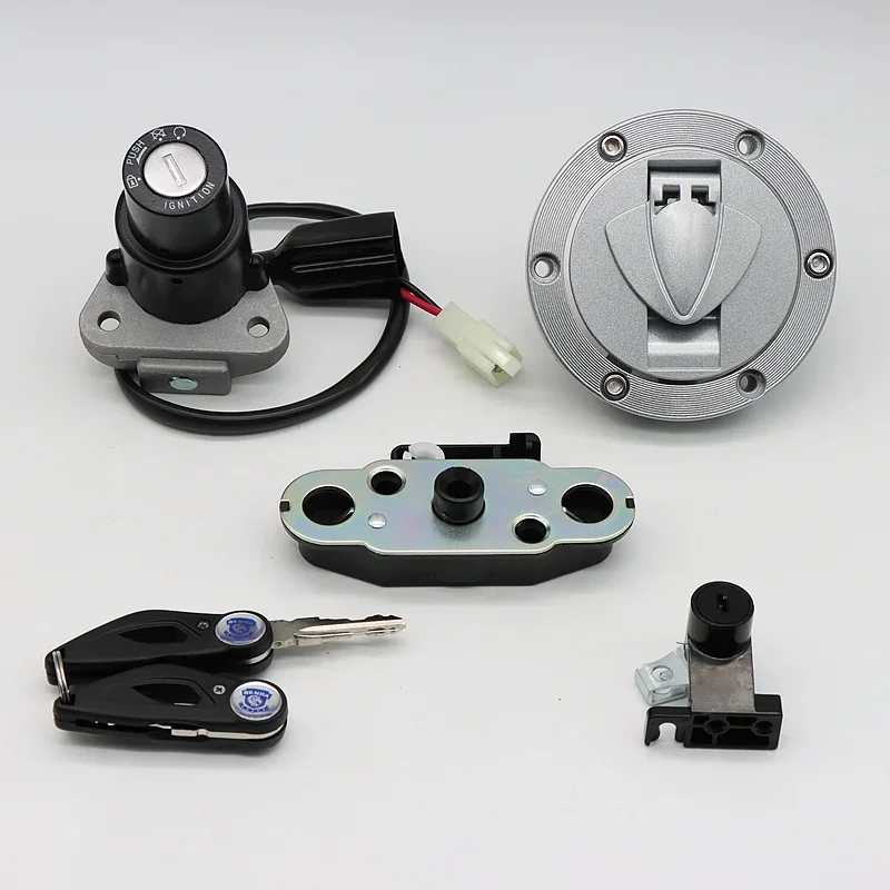 Комплект переключателей зажигания мотоцикла в сборе крышка топливного