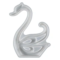 candle silicone swan mold fondant cake decoration mould soap molds chocolate cookie aroma gypsum plaster mould diy crafts tool
