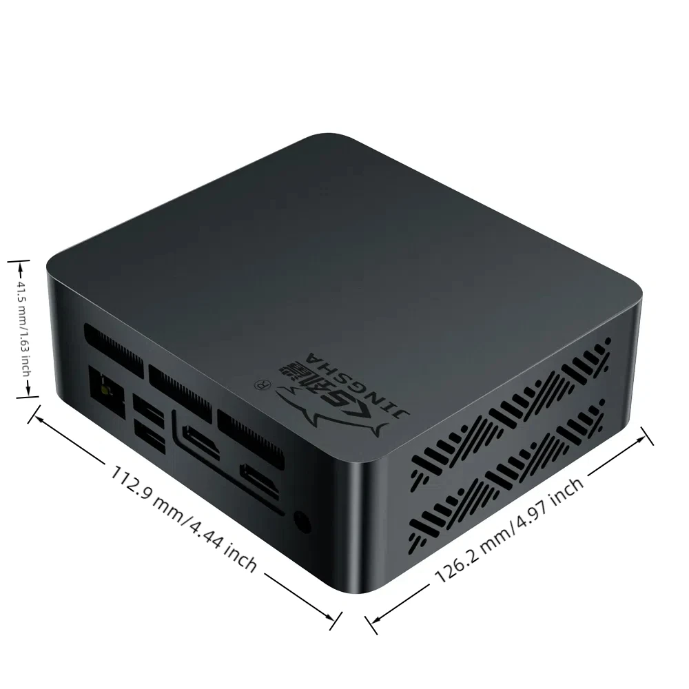 TISHRIC MINI ПК Intel Alder Lake i5 1240P Windows 11 Mini Host 16 ГБ DDR4 512 ГБ/1 ТБ PCIe M2 SSD BT5.2 WiFi6 Настольная