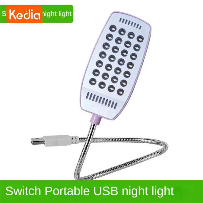 

Switch Type 28 Led Night Light Reading Light Usb Book Lighting New In Dormitory Book Lamp Nightlight Portable Bright