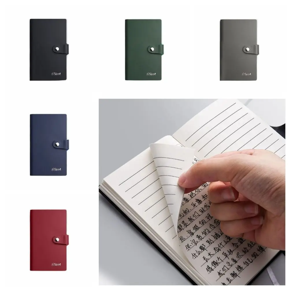 

Agenda Organizer A7 Mini Notebook Simple Word Book Memo Diary Planner Pocket Notepad Thickening Scrapbooking Business