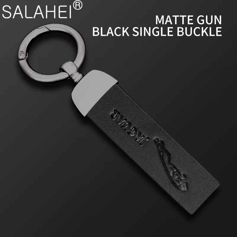 

Leather Car Styling Emblem Keychain Key Chain Rings For Jaguar XF XE XJ XK X-Type F-Pace I-Pace F-Type E-Pace S-Type Accessories