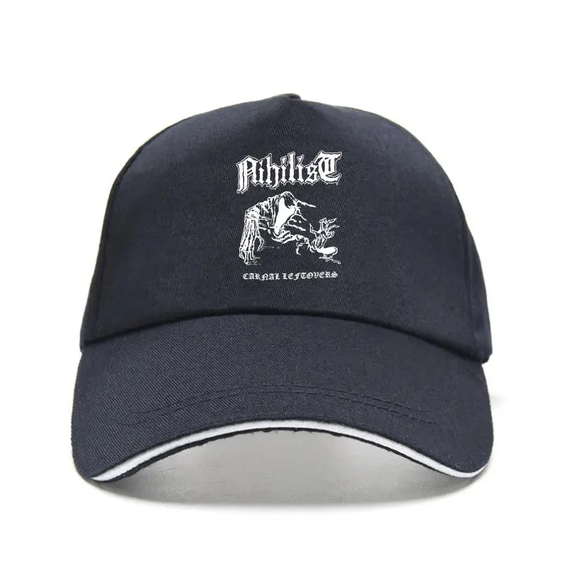 

Cotton Hat 2022 NIHILIST CARNAL LEFTOVERS ENTOMBED UNLEASHED MORBID NEW BLACK Baseball Cap Mesh Snapback Print Bill Hats