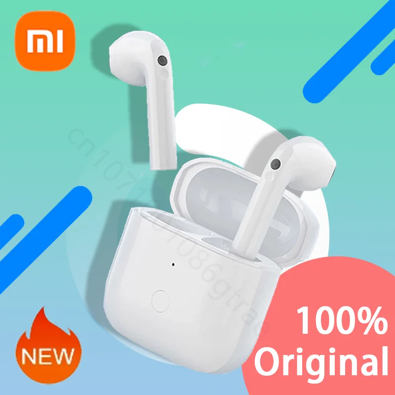 

Беспроводные наушники Xiaomi Redmi Buds 3 TWS, Bluetooth наушники с двойным шумоподавлением, водонепроницаемые наушники с футляром для наушников