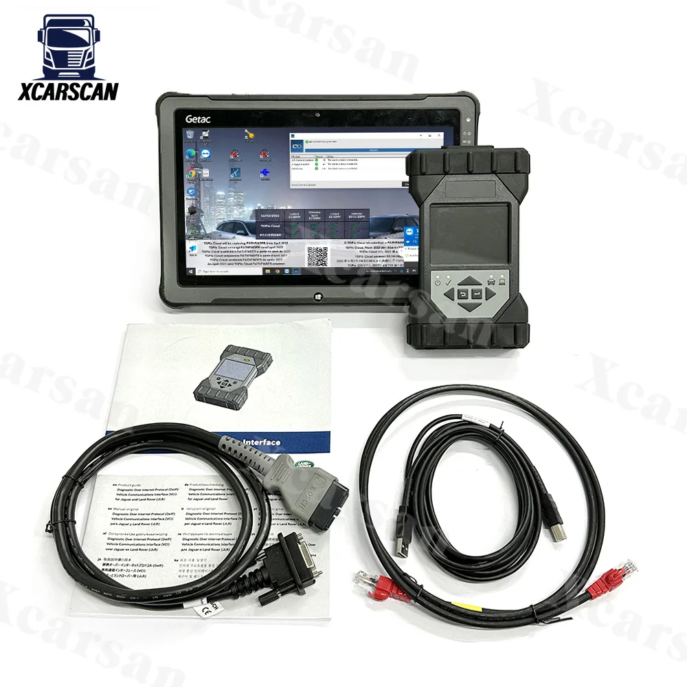 Планшет Getac F110 для Jag-uar JLR SSD DOIP Pathfinder WIFI автомобильный диагностический инструмент