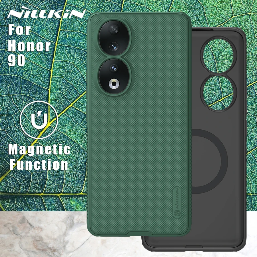 Nillkin for Honor 90 5G Case Frosted Hard Magnetic Magsafe Matte full Back Cover for Honor90