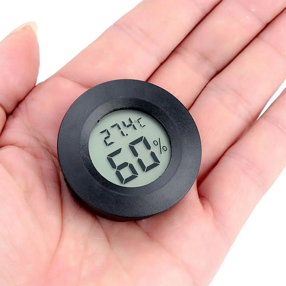 

Mini Digital LCD Thermometer Hygrometer Humidity Temperature Measurement Tool Portable Meter Detector DC1.5V for Home