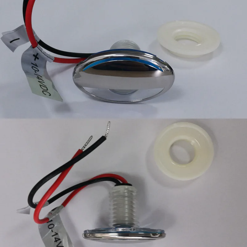 0 24 Вт белый синий IP66 док-станция автомобильное шасси спортивная яхта интерьер